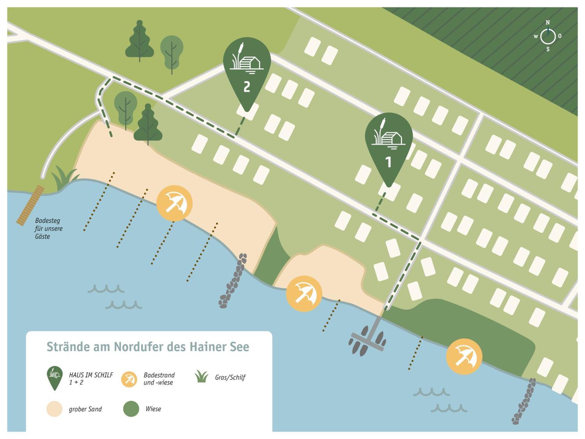 Haus Im Schilf 2 - Ferienwohnungen Am Hainer See Bei Leipzig Neukieritzsch Luaran gambar
